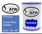 Preview: Porsche, Cobalt Blue Metallic, 3C8 / F6 / 56: 500ml Lackdose, von ATW Autoteile West.